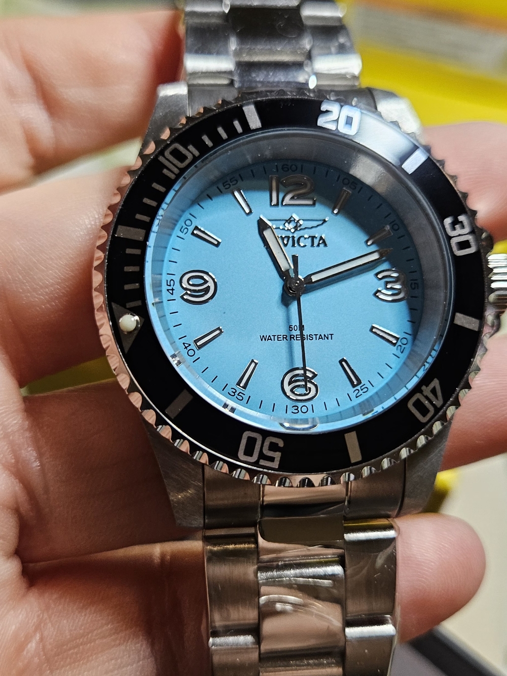 Invicta Specialty Rowan Stainless Steel with Turquoise Dial - Picture 14 of 16